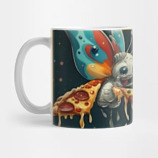 Funny butterflies eating pizza funny kids tee funny gift ideas Mug